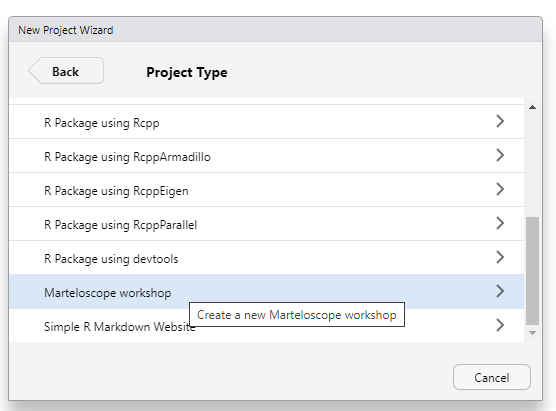 `Marteloscope workshop`